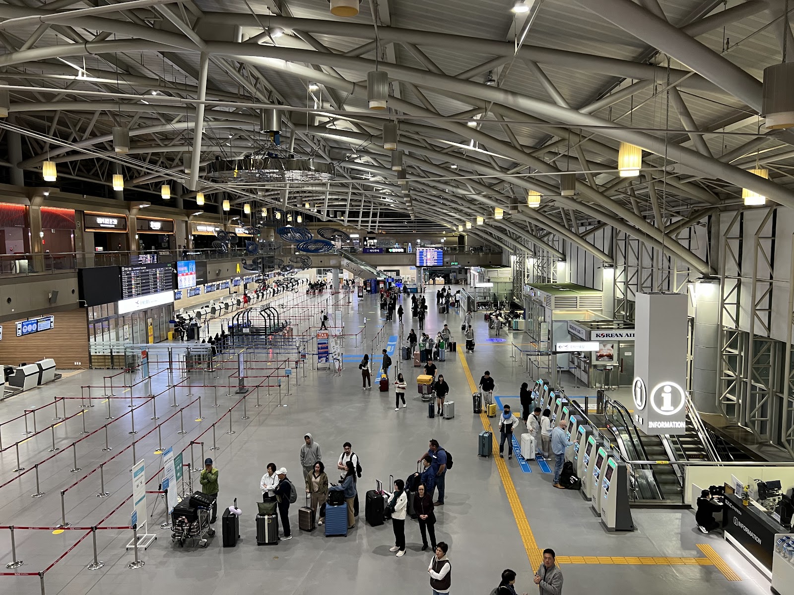 Gimhae International Airport in Busan, South Korea