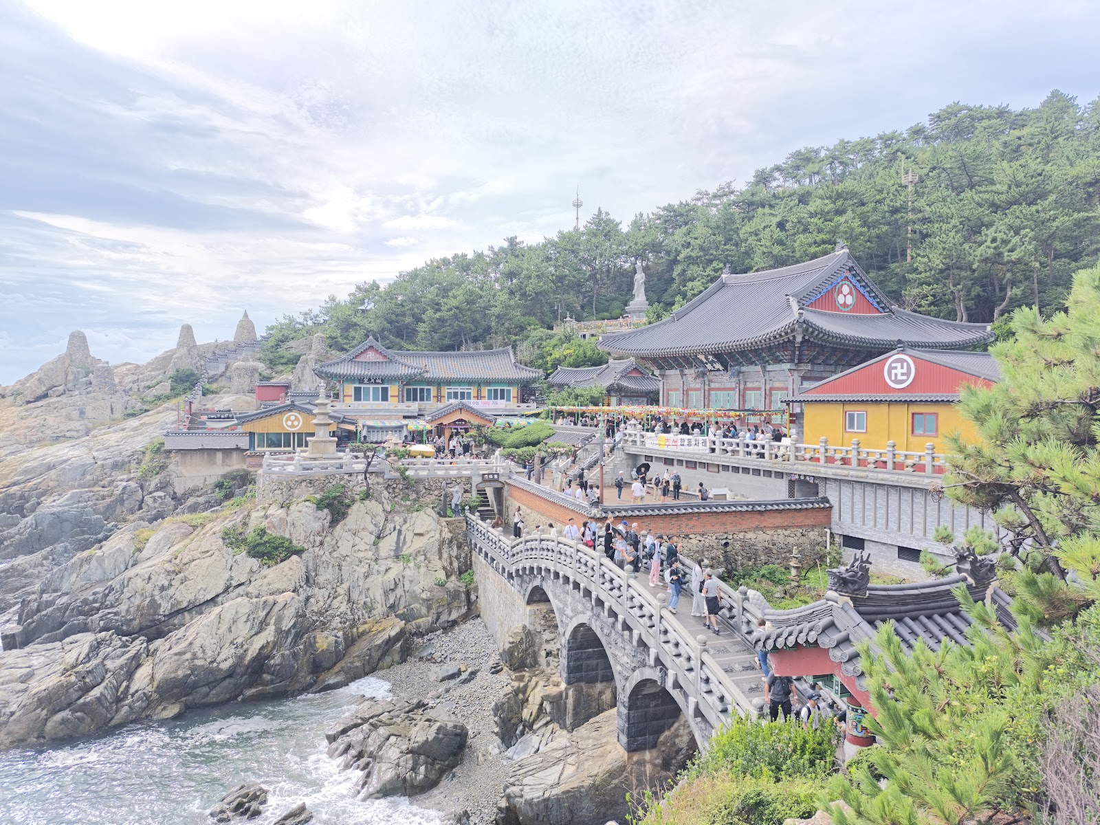 Haedong Yonggungsa Temple in Busan, South Korea