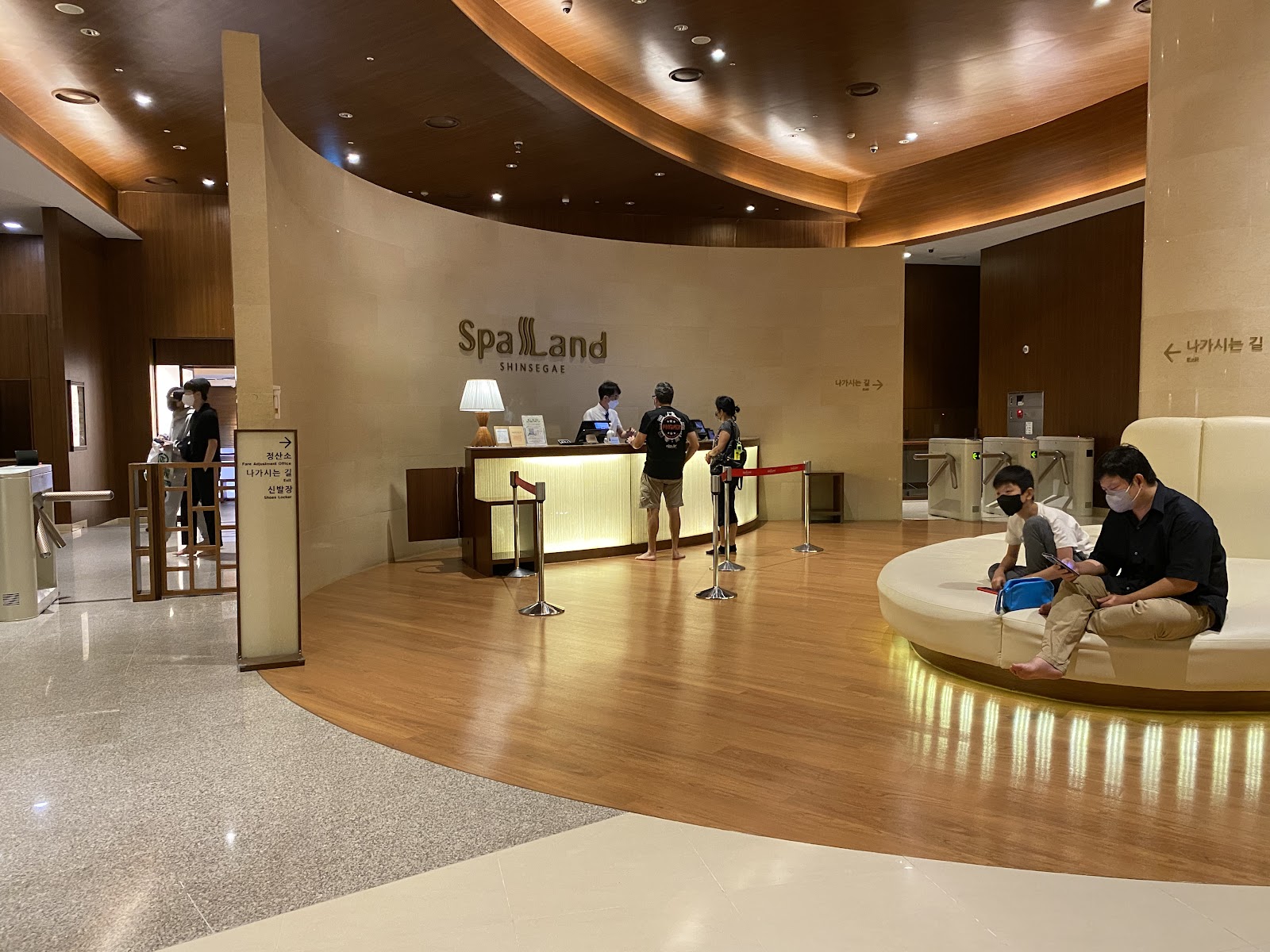 SPA LAND Centum City in Busan, South Korea