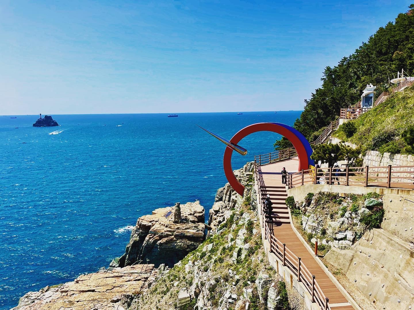 Taejongdae in Busan, South Korea