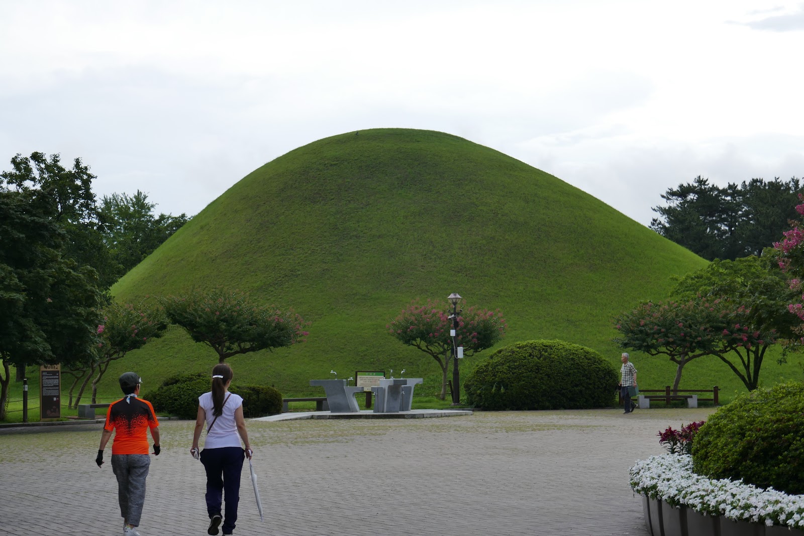 Daereungwon Tomb Complex in Busan, South Korea