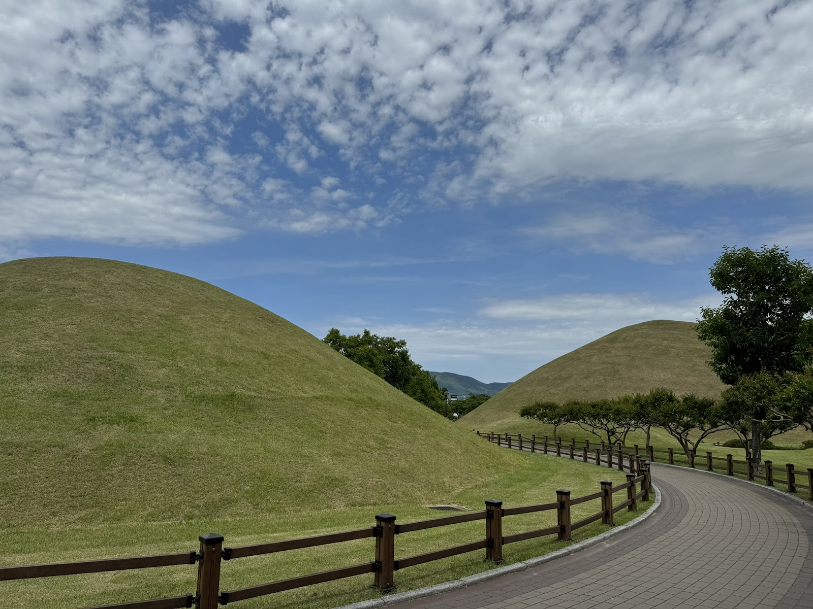 Daereungwon Tomb Complex in Busan, South Korea