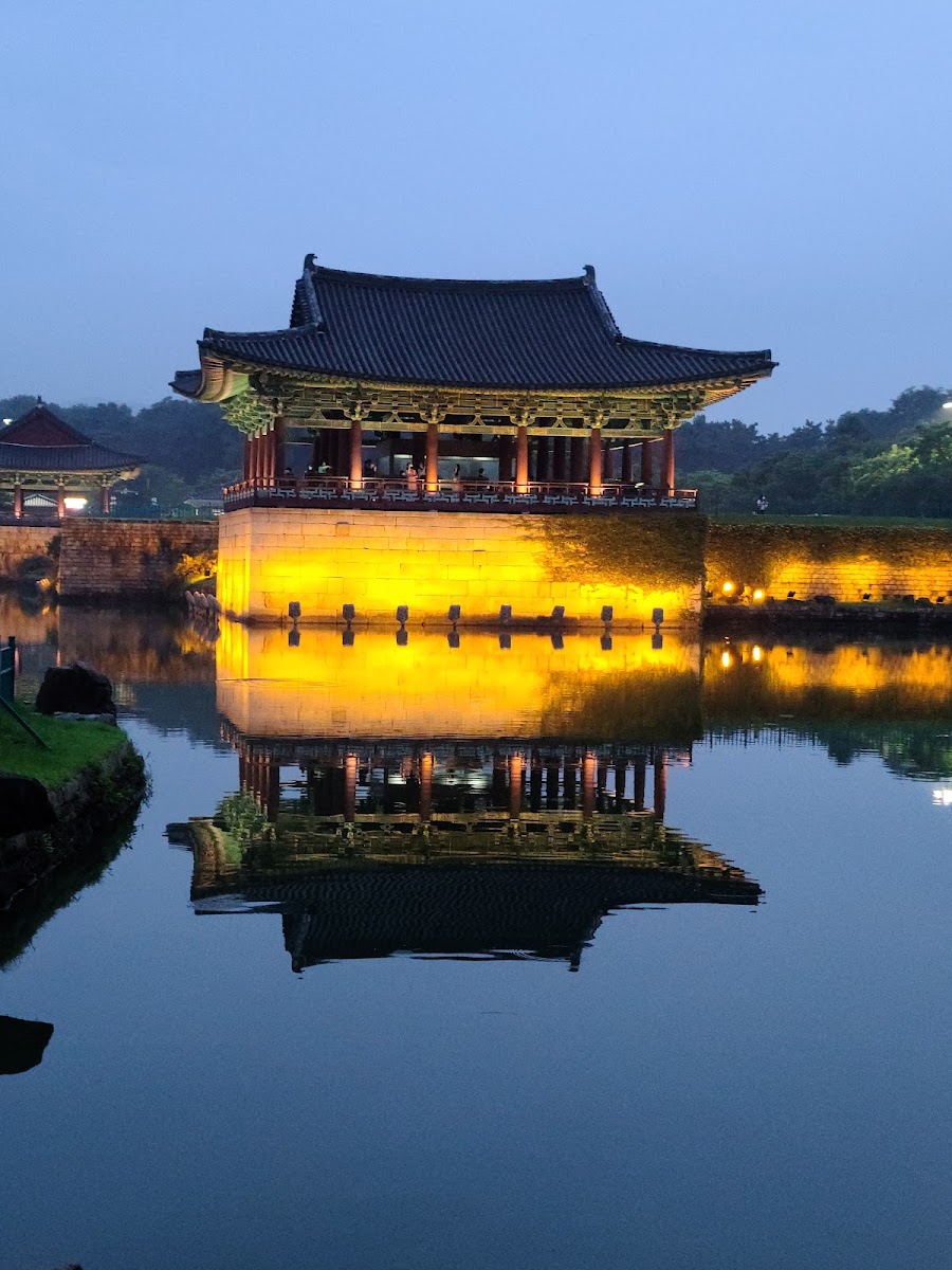 Donggung Palace & Wolji Pond in Busan, South Korea