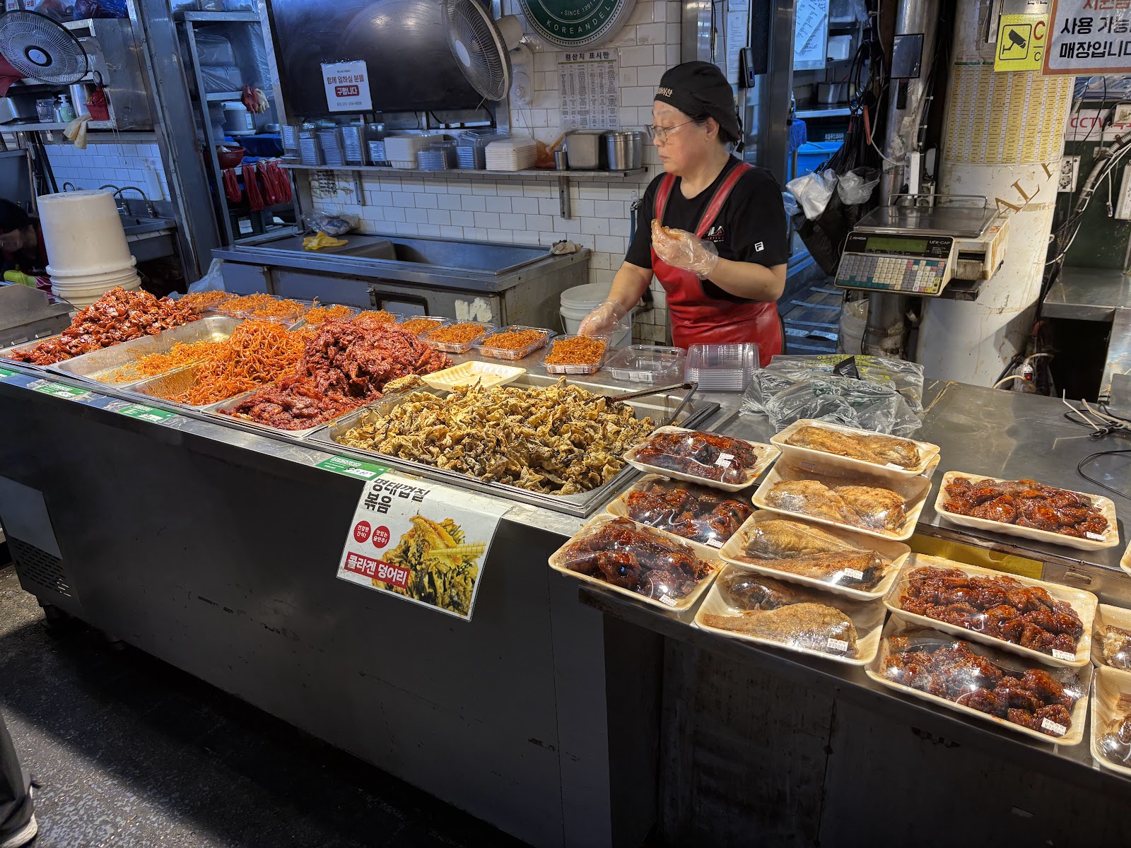 Gukje Market in Busan, South Korea
