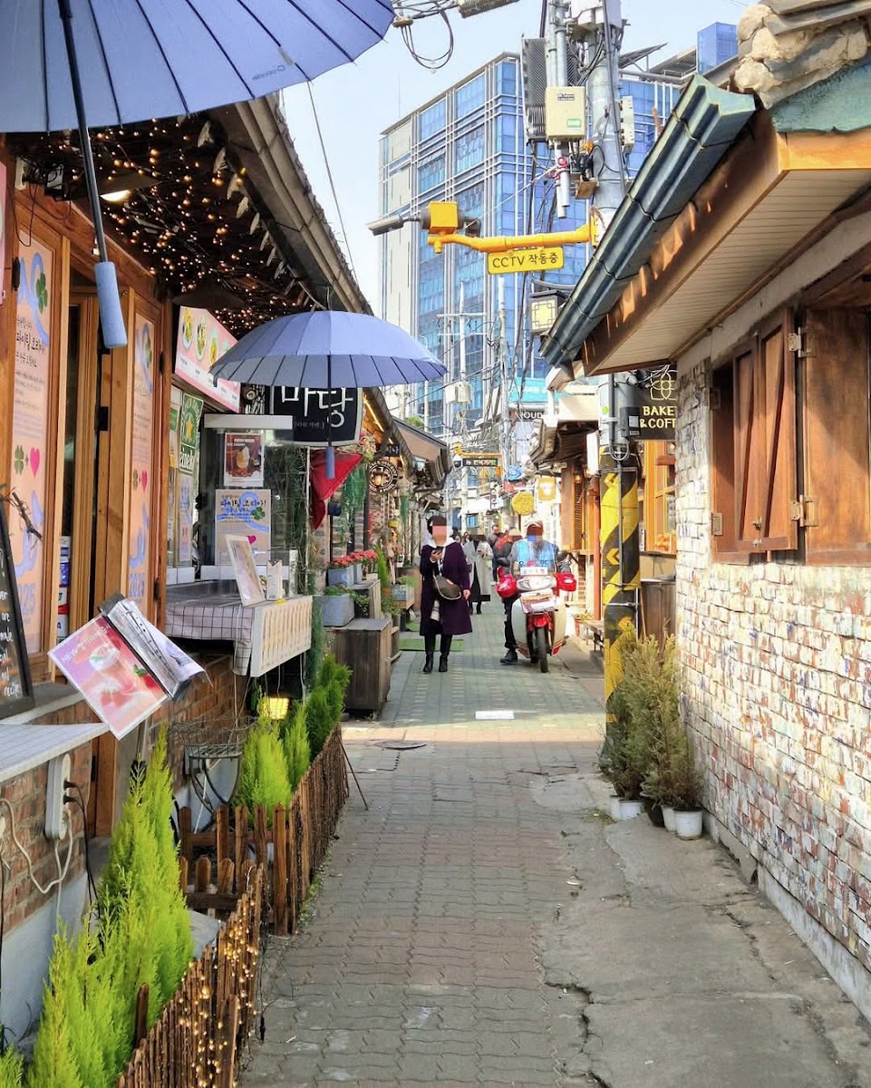 Ikseon-dong Hanok Village in Busan, South Korea