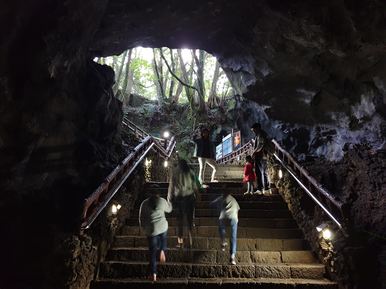 Manjanggul Lava Tube in Busan, South Korea