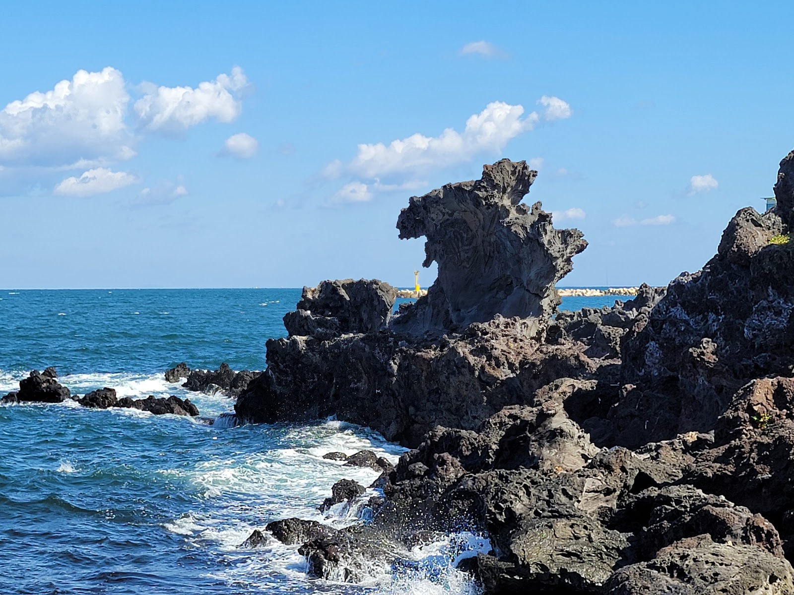 Yongduam Rock in Busan, South Korea
