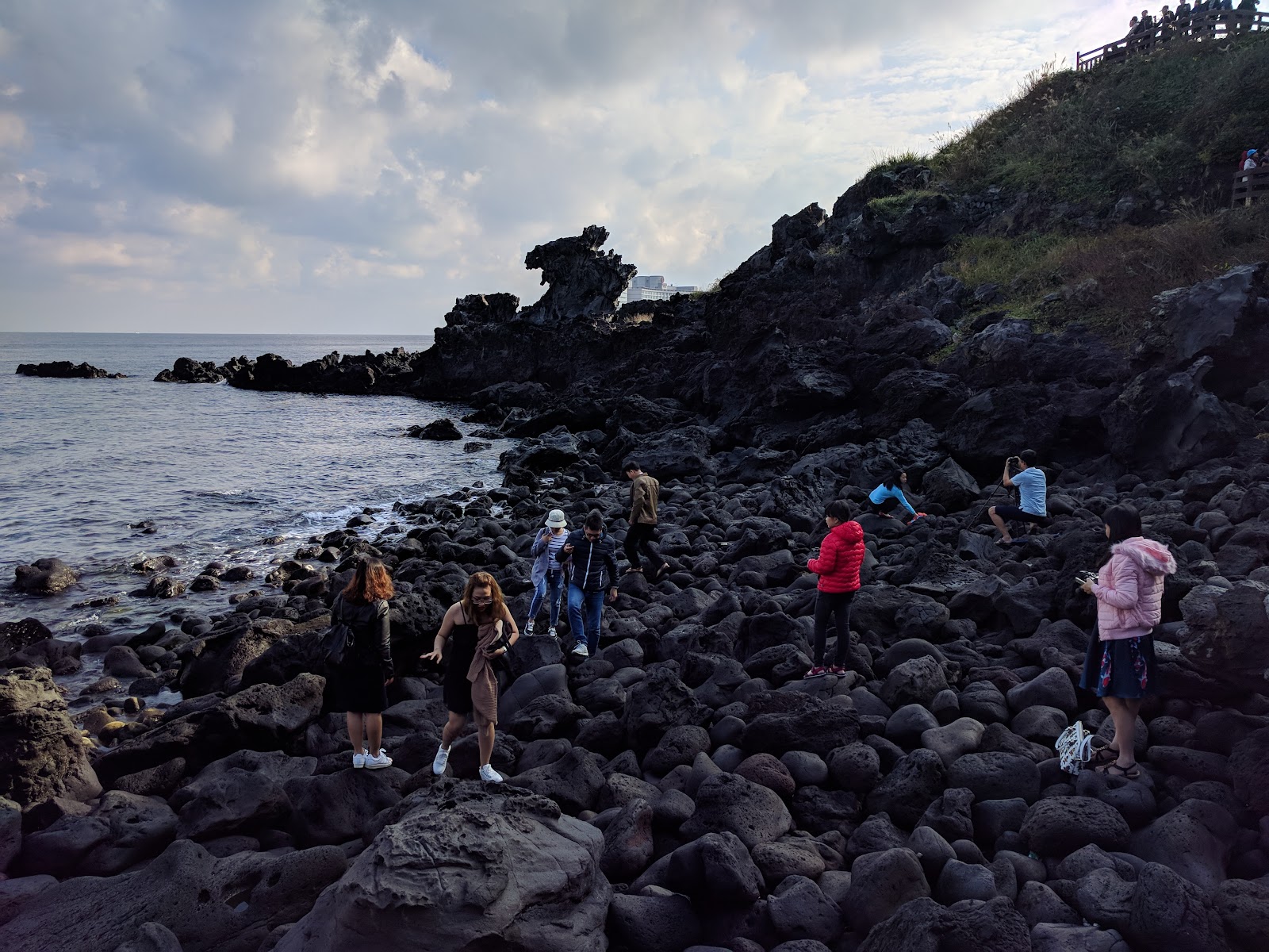 Yongduam Rock in Busan, South Korea