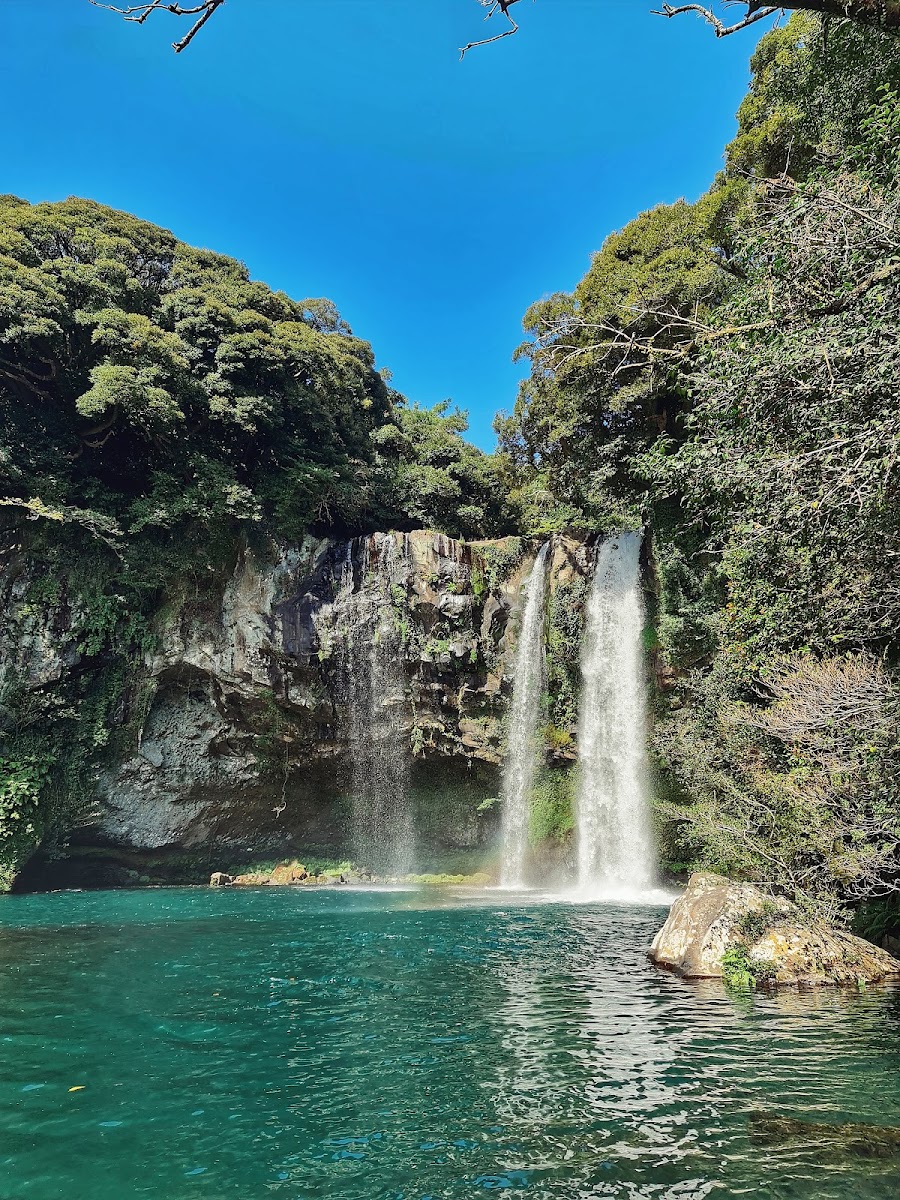 Cheonjiyeon Waterfall in Busan, South Korea
