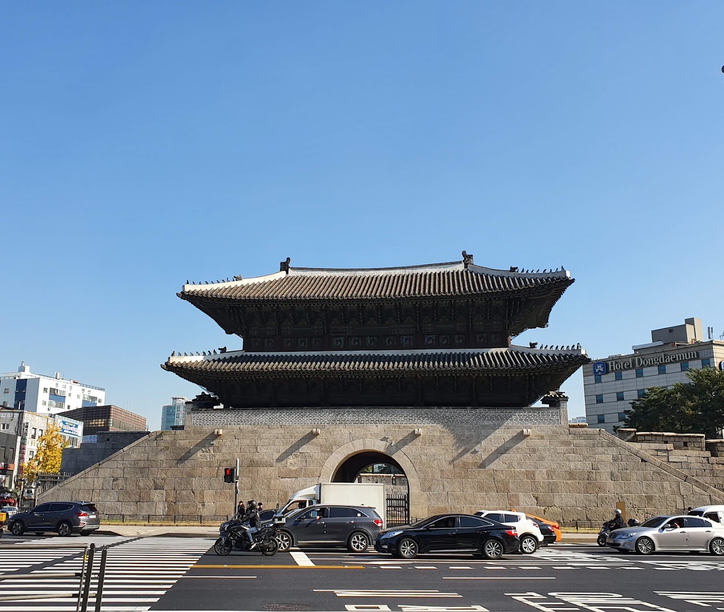 Heunginjimun Gate (Dongdaemun) in Busan, South Korea