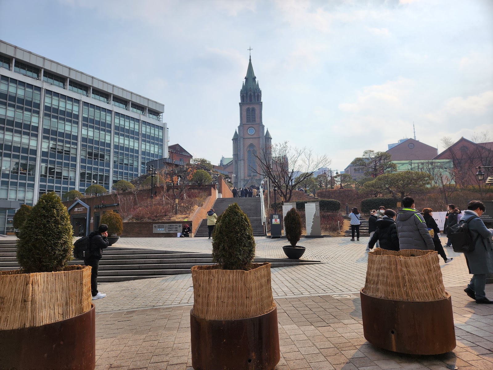 Myeong-dong in Busan, South Korea